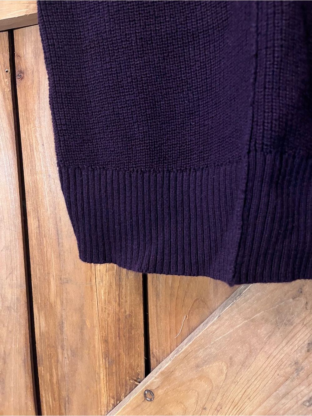 Rag & Bone Purple Merino Wool Maxi Sweater Dress XS - Picture 11 of 11